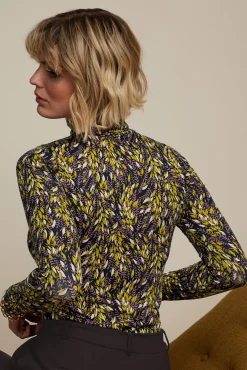 Betsy Rollneck Top Osio