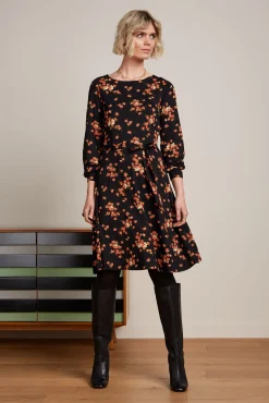 Betty Bellsleeve Dress Rivera