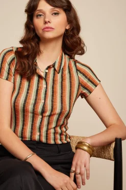 Blouse Piso Stripe