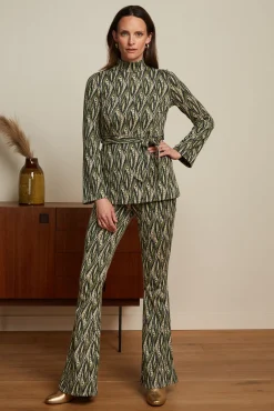 Border Flared Pants Victory