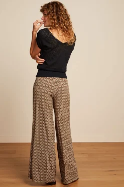 Border Palazzo Pants Smith
