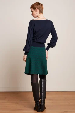 Border Skirt Duffy Jacquard