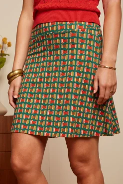 Border Skirt Rondine