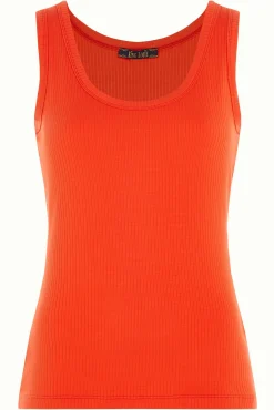 Brigitta Top Uni Rib