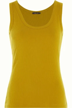 Brigitta Top Uni Rib