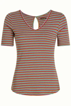 Carice V Top Jones Stripe