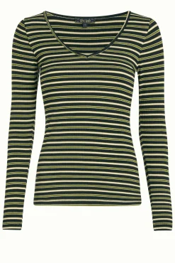 Carice V Top Pimm Stripe