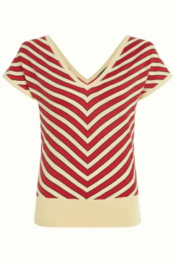 Double V Top Port Stripe