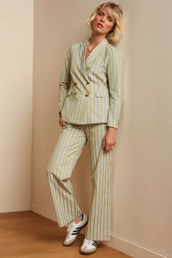 Ethel Pants Ash Stripe