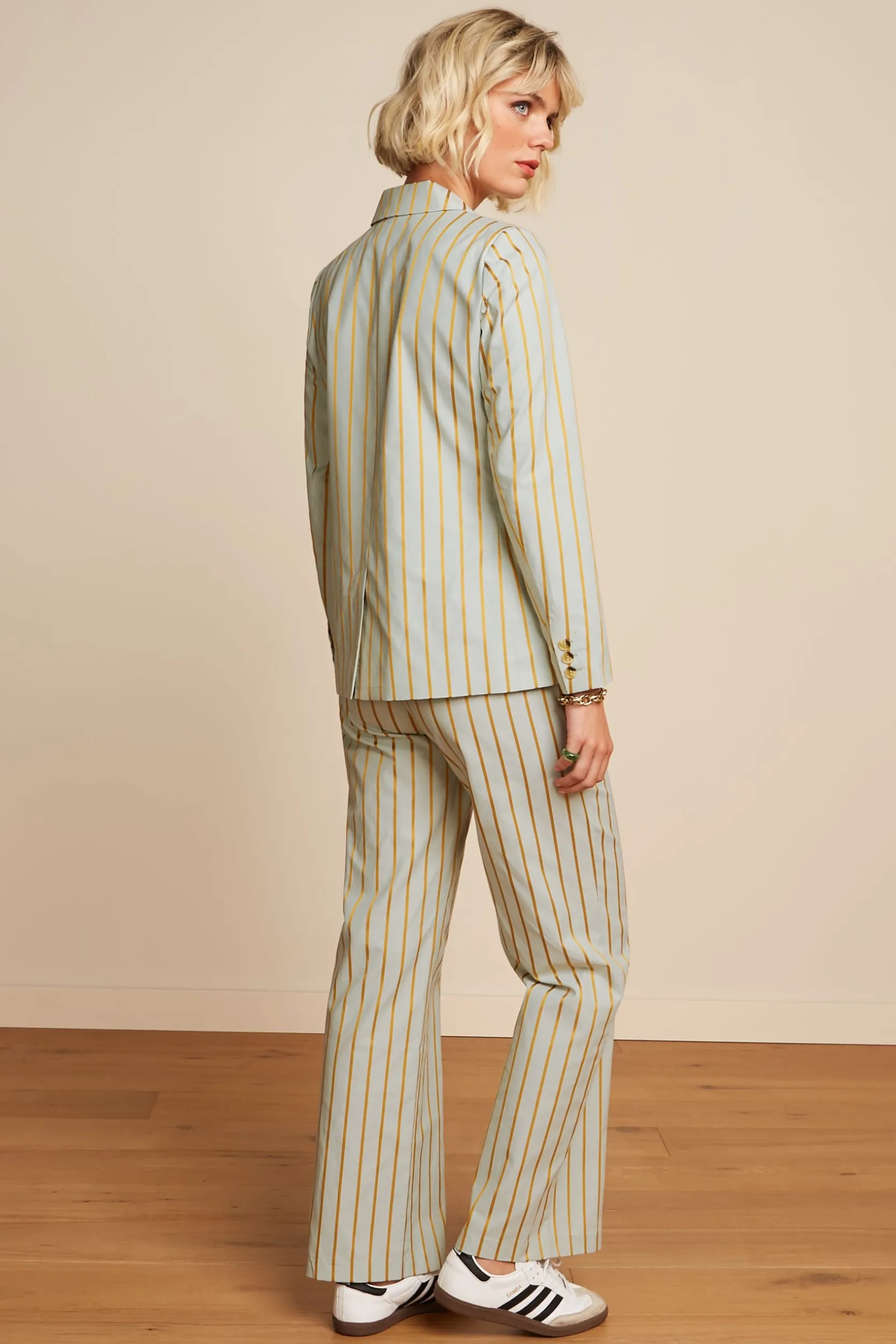 Ethel Pants Ash Stripe