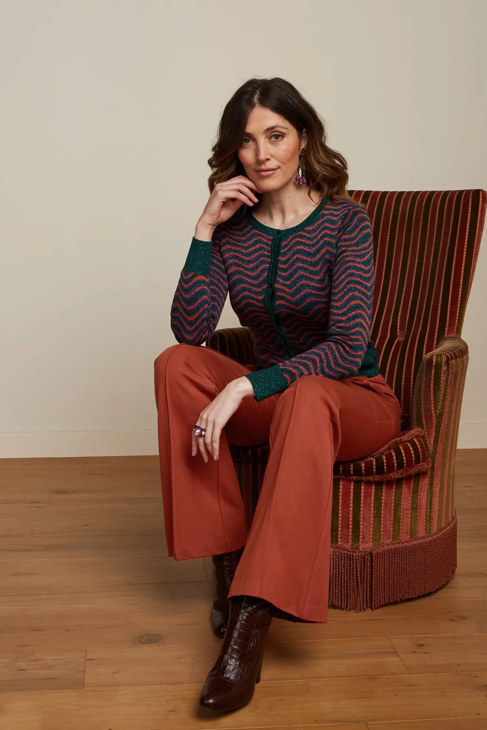 Gael Pintuck Pants Aurora