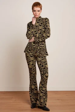 Heloise Tunic Top Bobbin Jacquard