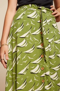Judy Midi Skirt Bateau