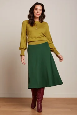Juno Midi Skirt Milano Crepe