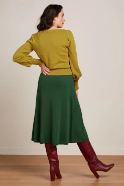 Juno Midi Skirt Milano Crepe
