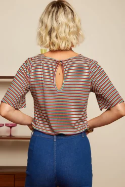 Lizzy Top Jones Stripe