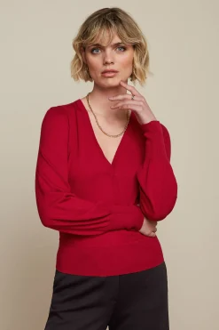 Lulu Wrap Top Cocoon