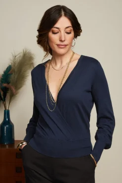 Lulu Wrap Top Cocoon
