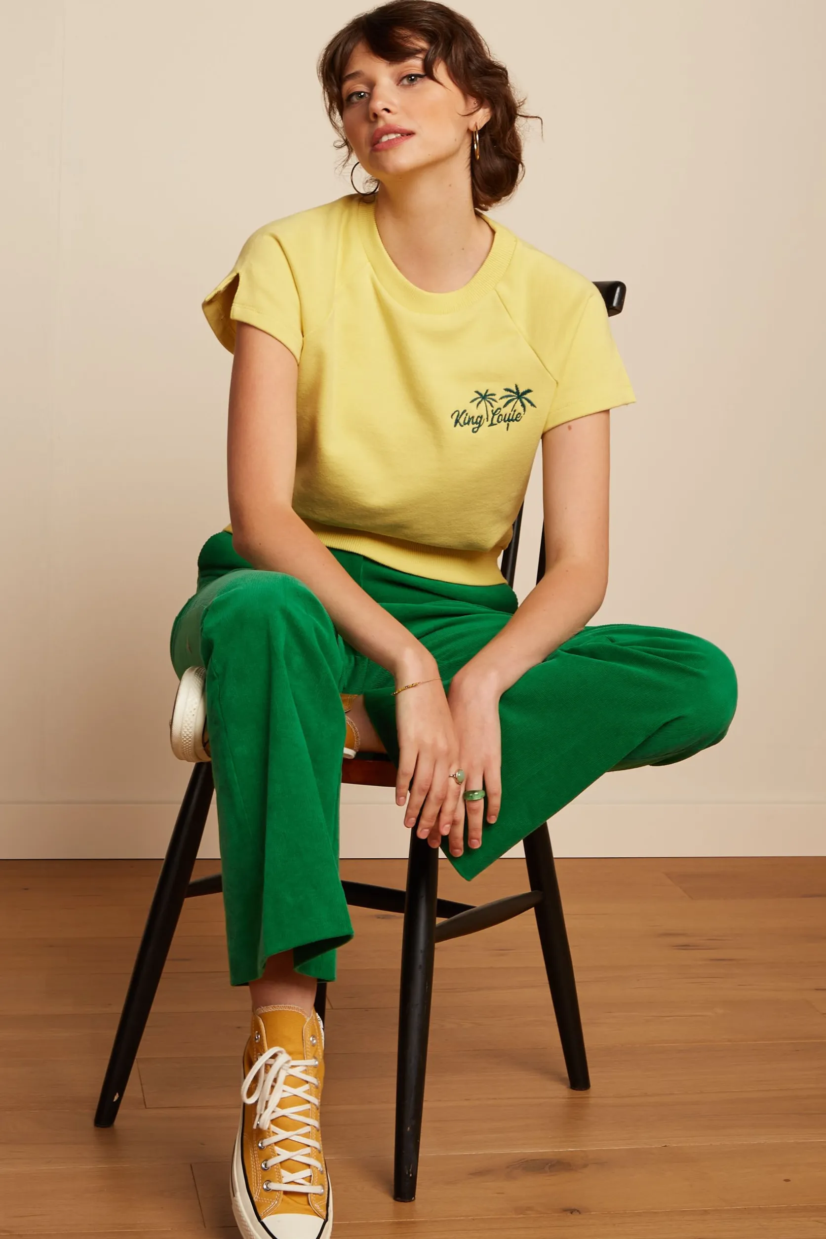 Marcie Flared Pants Babyrib