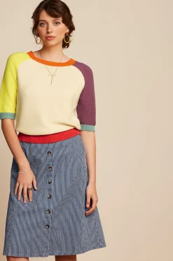 Mary Skirt Osei Stripe