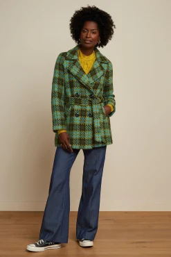 Maura Short Coat Muller Check