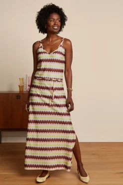 Nadya Maxi Dress Carmine