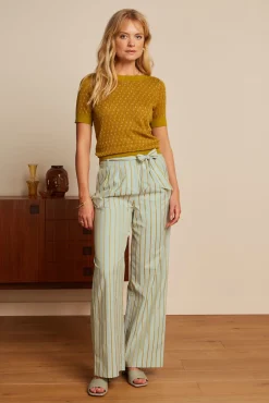 Neva Pants Ash Stripe