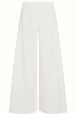 Palazzo Pants Rosa Broderie Anglaise