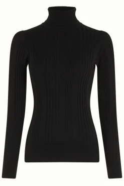 Rib Rollneck Top Club