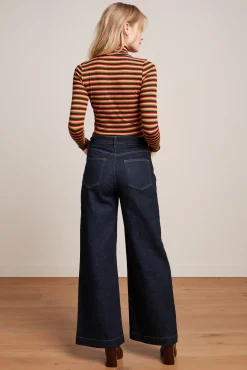 Rollneck Top Mimmi Stripe