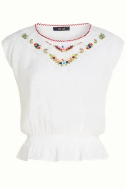 Selly Top Citrine Embroidery