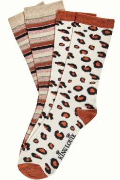 Socks 2-Pack Lapis Stripe